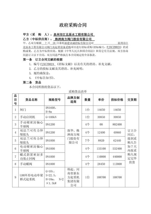 蝶阀采购合同 违约金条款 特写