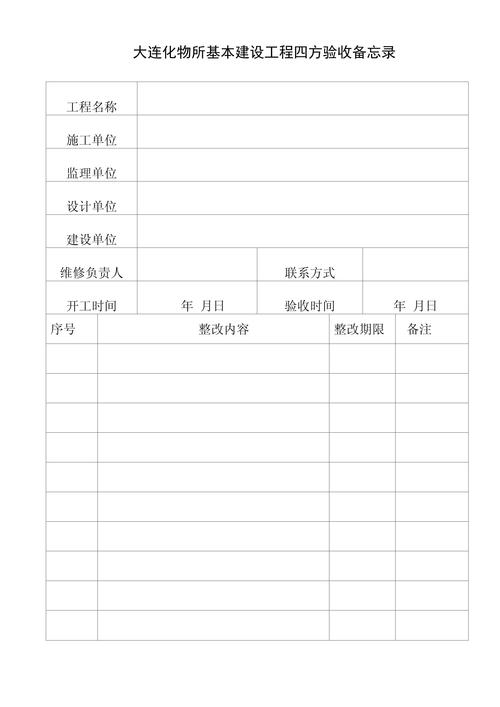 验收收尾避坑 📝