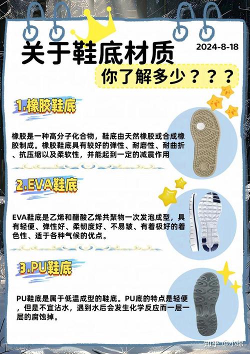 三种材质雨鞋鞋底截面特写对比图标签