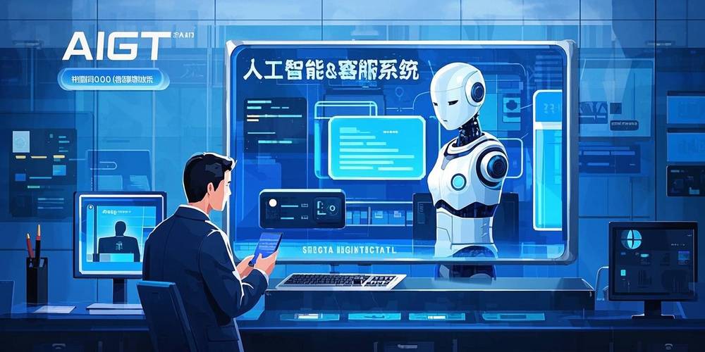 智能客服人机协同工作台界面