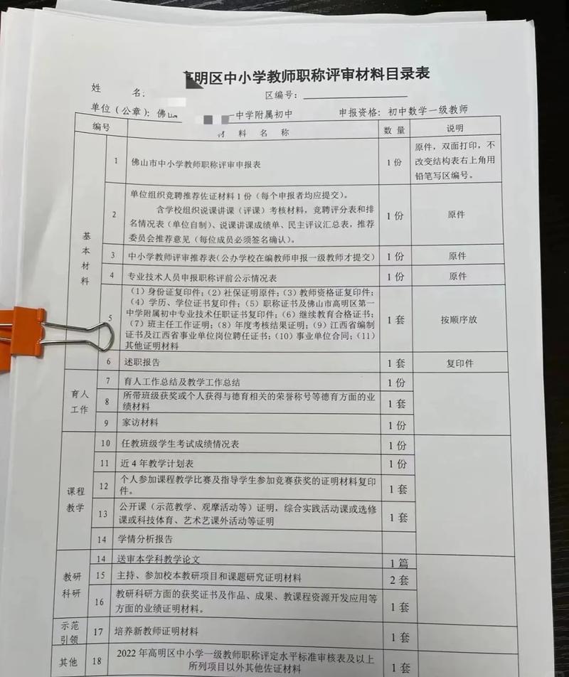 申报材料里该放什么：一份能走通的证据包