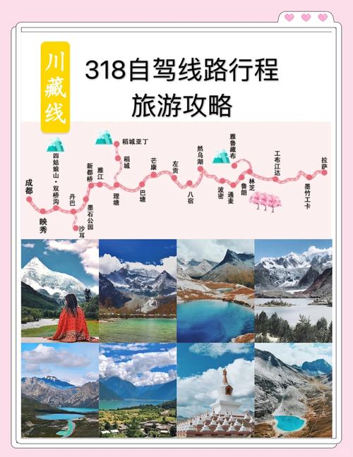 中学地理大单元任务学生手绘川藏线穿搭攻略