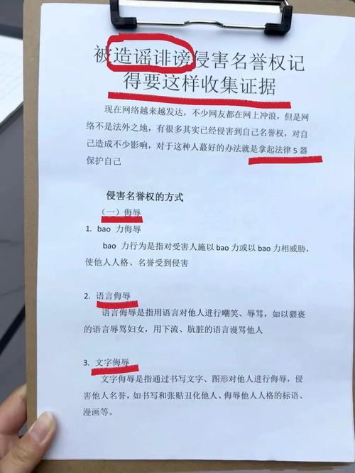 职场名誉涂污侵权纠纷证据整理实拍