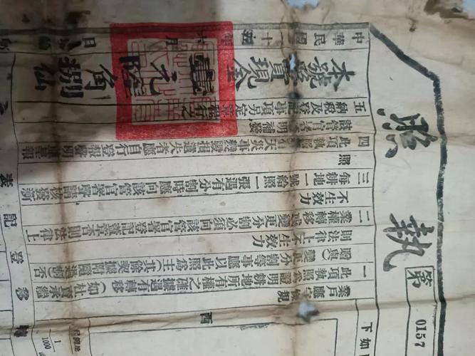 清代地方县衙赡养案公文手稿