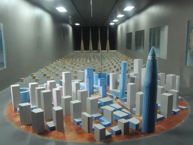城市建筑群风洞试验模型