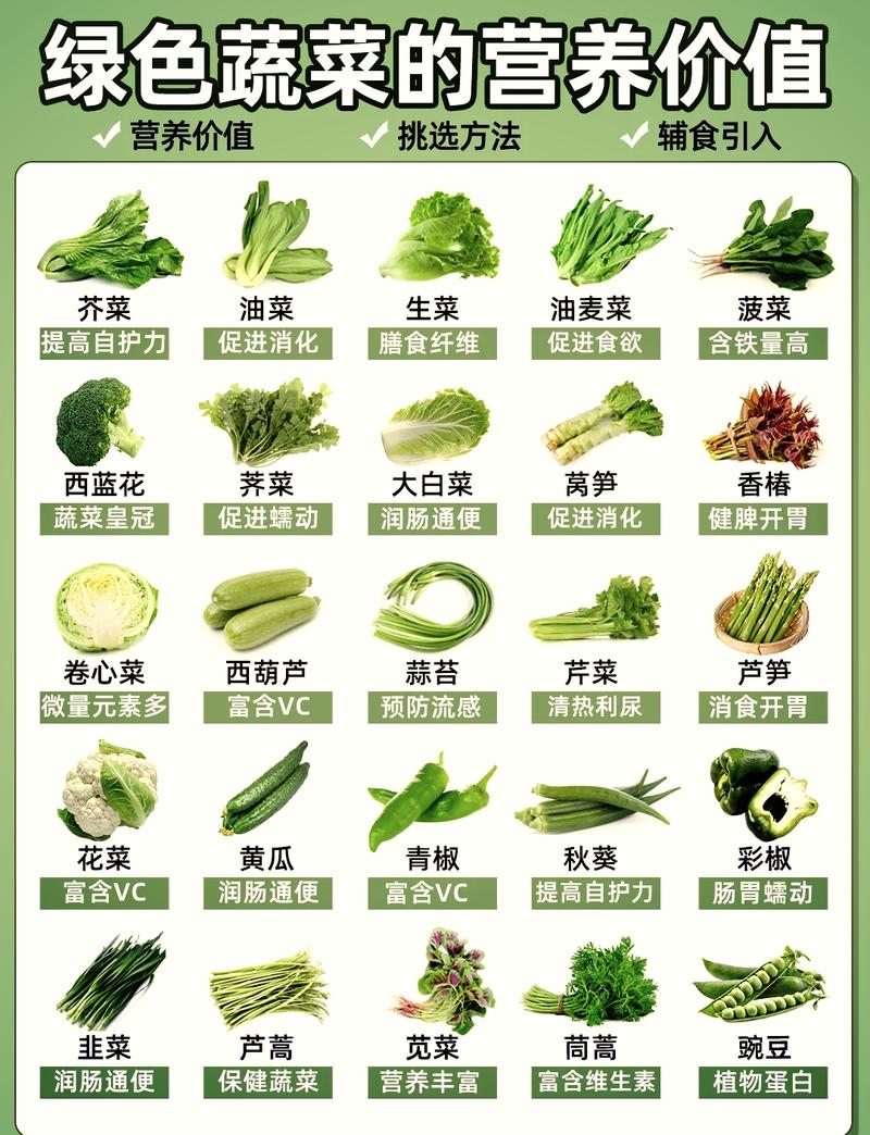生鲜市场新鲜不新鲜绿叶菜对比图