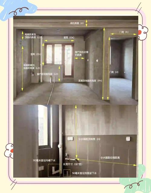 毛坯房验房重点部位示意图