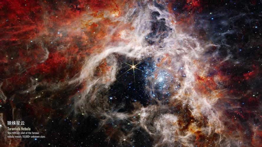 詹姆斯韦伯望远镜拍摄的宇宙深场图像