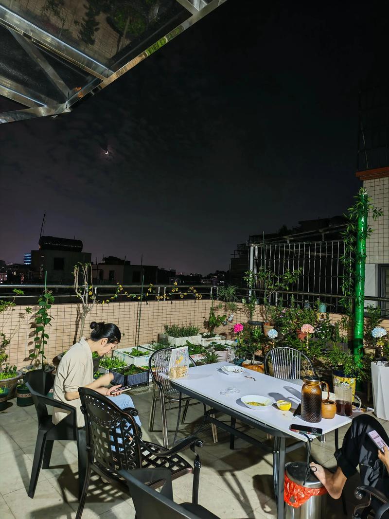 碧山书局天台赏月