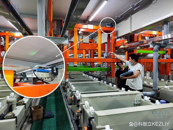 汽车总装线工业RFID读写器安装现场图