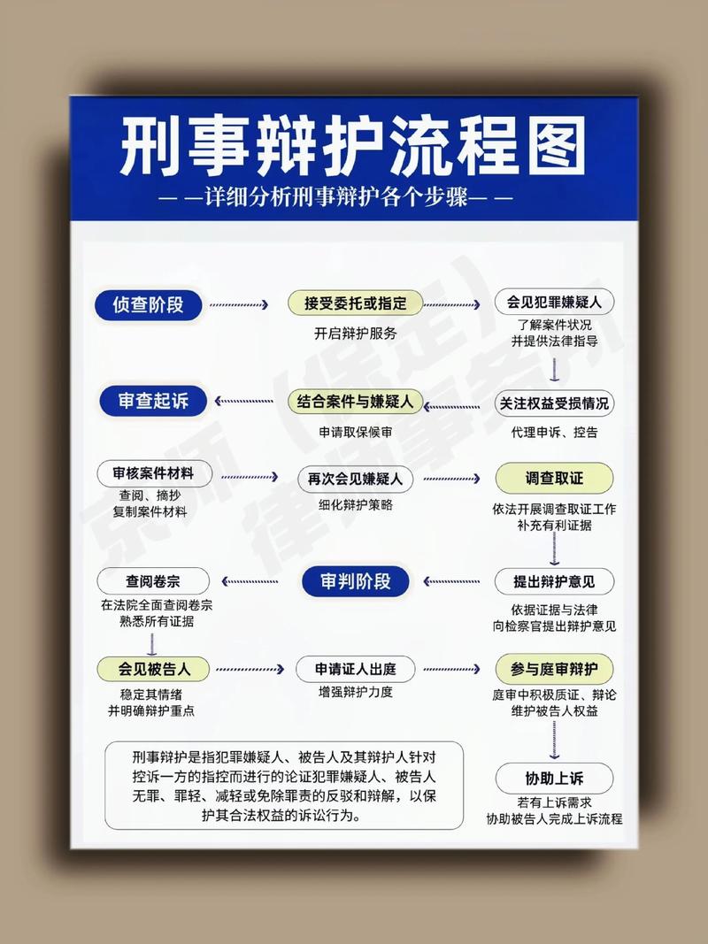 3. 辩护的流程和策略