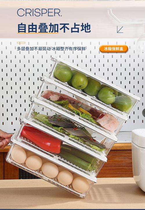 冰箱储物盒密封保鲜盒使用场景图