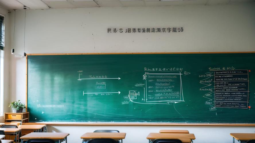 小学教室黑板角落手写歪扭字体