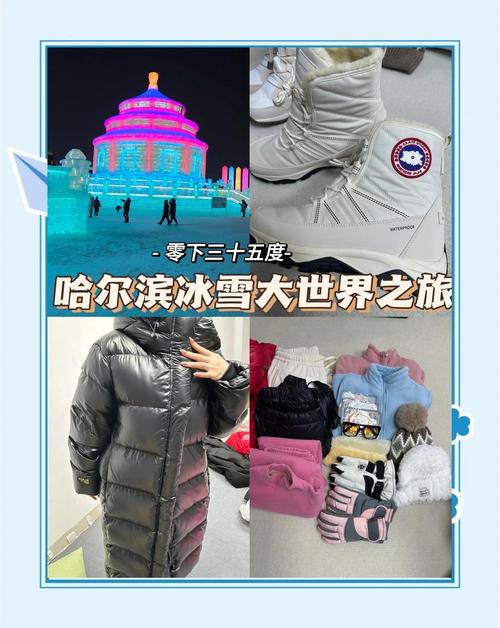 哈尔滨冰雪大世界三层穿搭示范