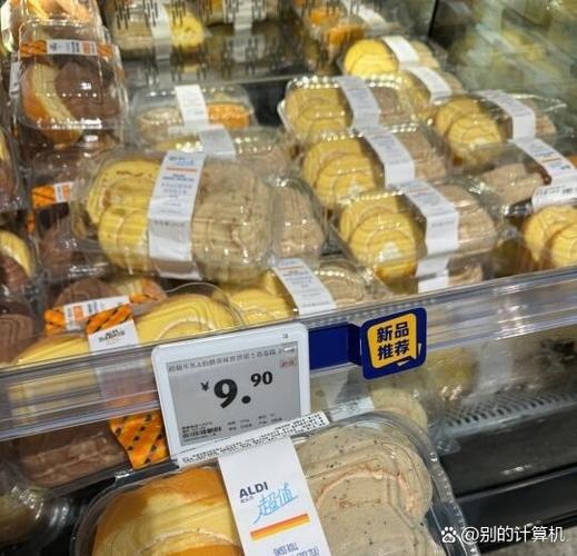 老品牌更换渐变包装的线下超市货架实拍