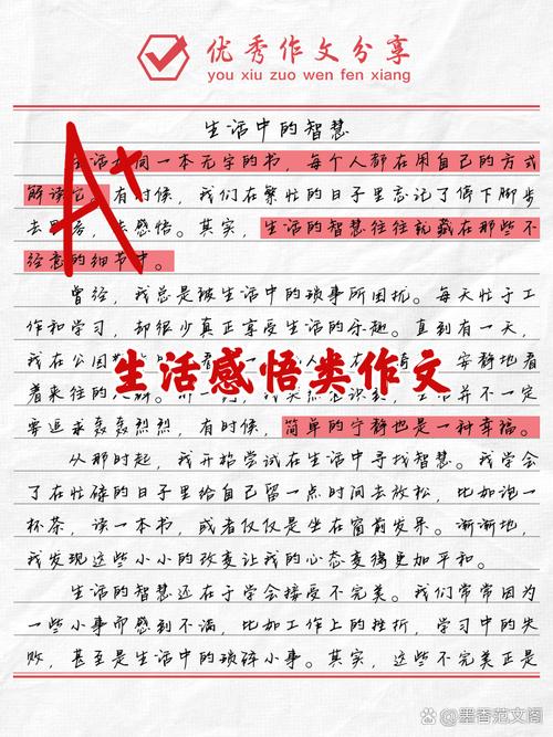 把生活感悟转成规范答题,其实就一步