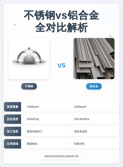 不同抛光轮材质适用场景对比图 不锈钢与铝合金
