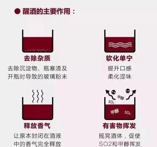 红酒 醒酒器 使用 时间 对比图