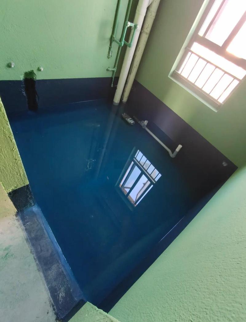 家装卫生间防水涂刷标准现场图