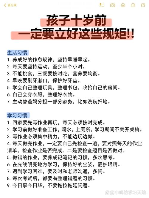 每天十分钟，做好这几件事就够