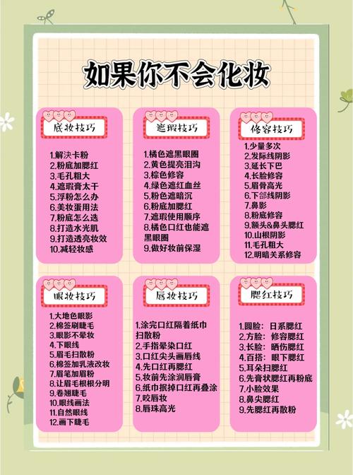 三、上妆手法大不同！这些细节千万别忽略