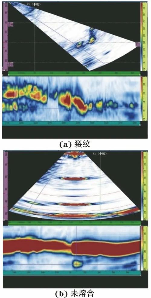 相控阵超声检测焊缝裂纹成像