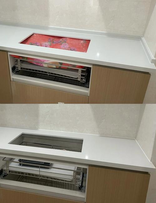 挡水条预埋式安装与粘贴式安装截面对比图