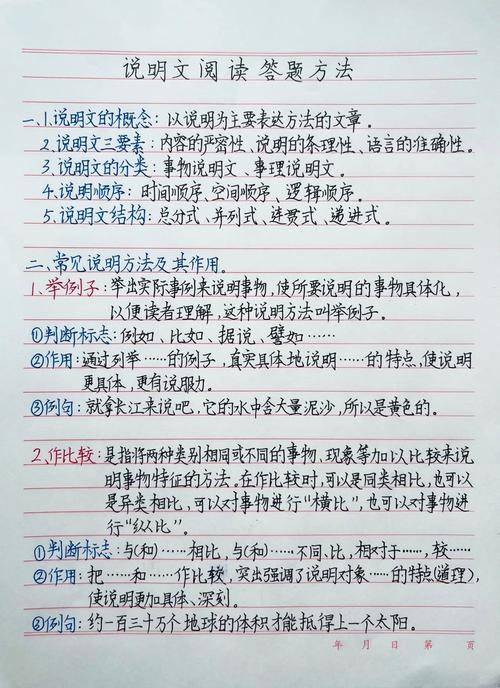小学生写说明文打比方的手绘作文稿