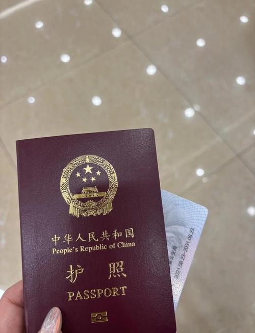 护照上多个国家签证页特写