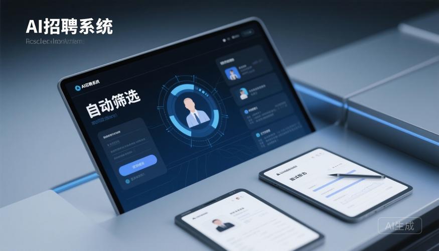 企业校招网申系统AI关键词筛选后台界面