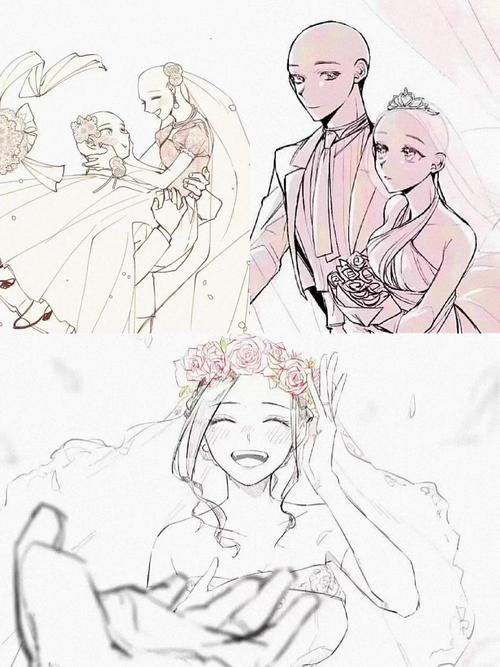 新人画师手绘绘本插画原稿