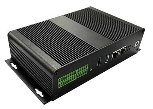 零售智能冰柜边缘计算模块实拍图