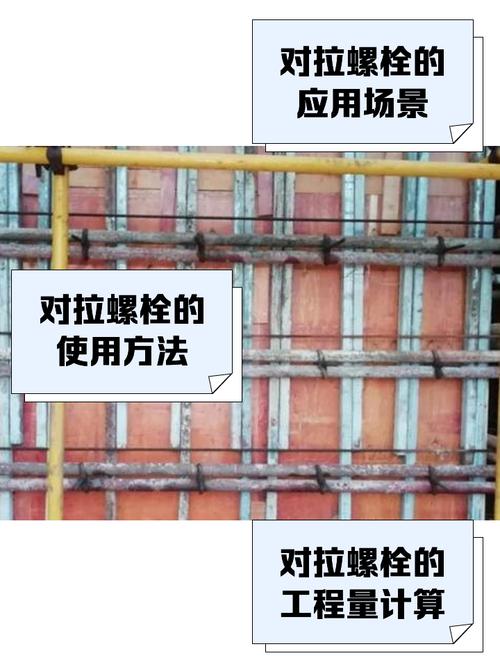 钢模板对拉螺栓紧固示意图