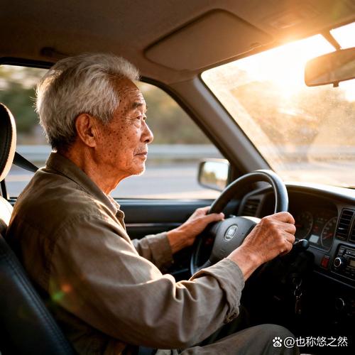 一位父亲在车内闭目做情绪切换