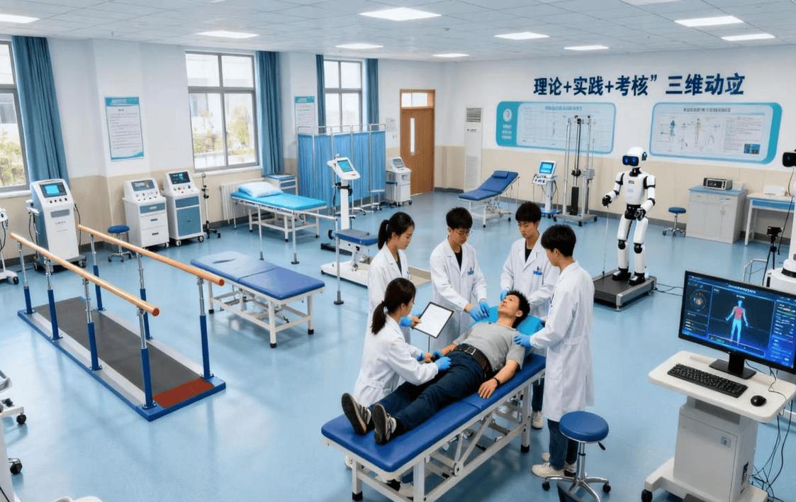 大学康复实验室学生实训
