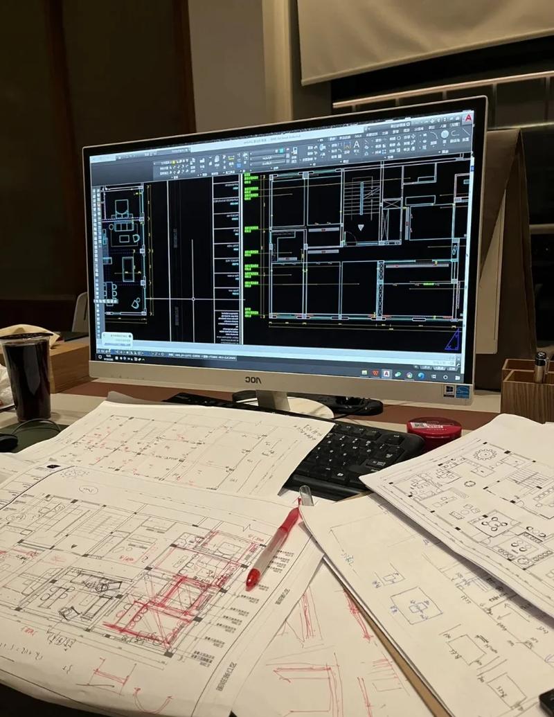 独立设计师接家装私单工作场景