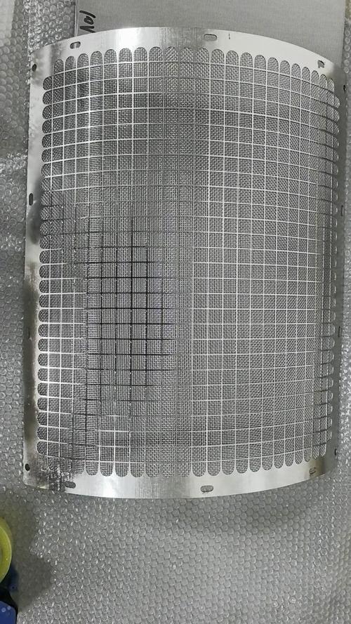 劣质过滤器滤网焊接粗糙细节图