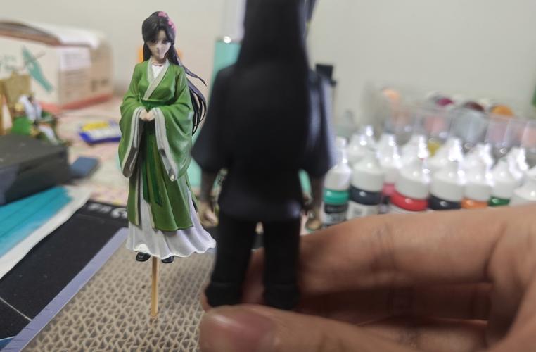 家用桌面级光固化3D打印成品手办图