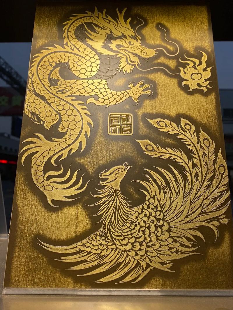 金属雕刻机雕刻不锈钢样品效果特写