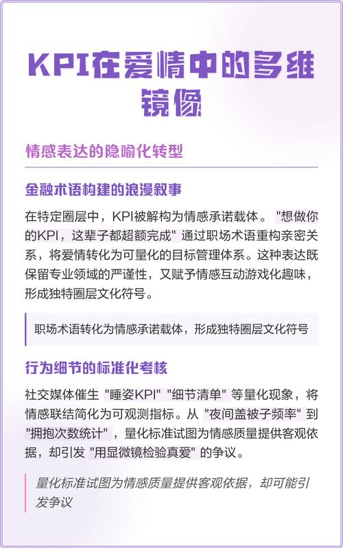 反思：别再用KPI考核爱情了