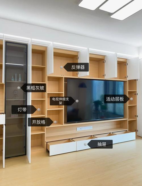 组合电视柜材料与预算问题