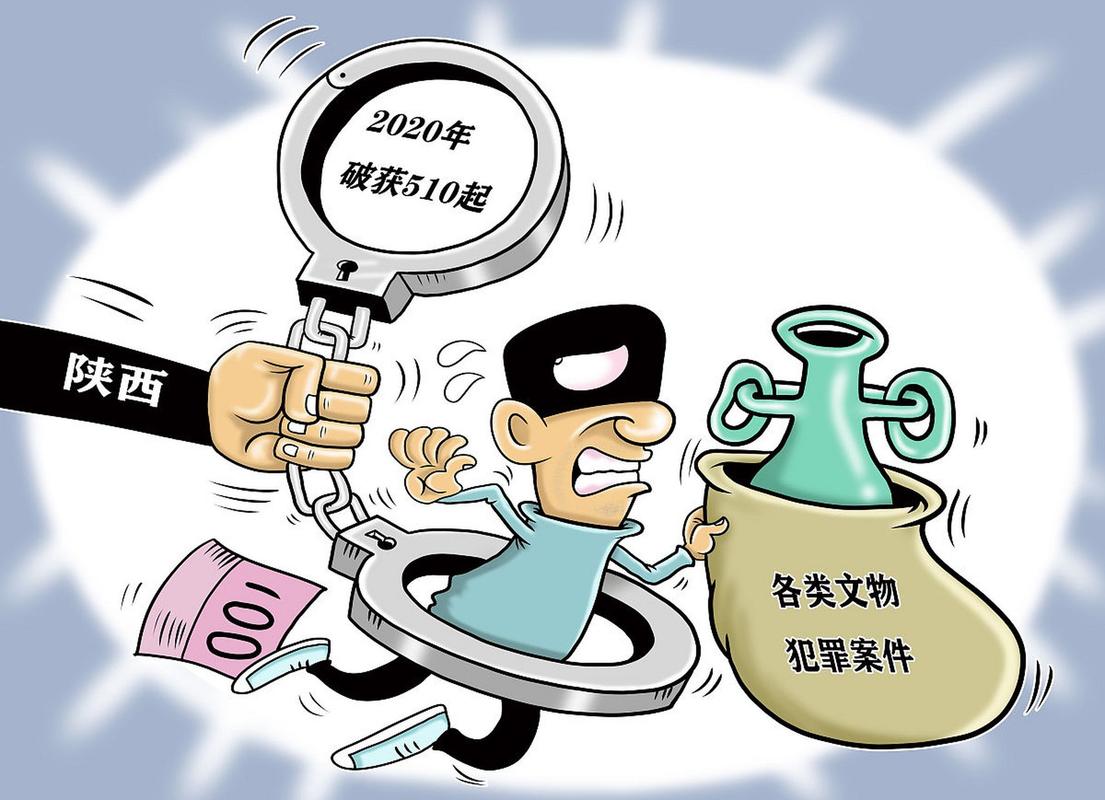 故意损毁文物罪量刑标准普法手绘海报
