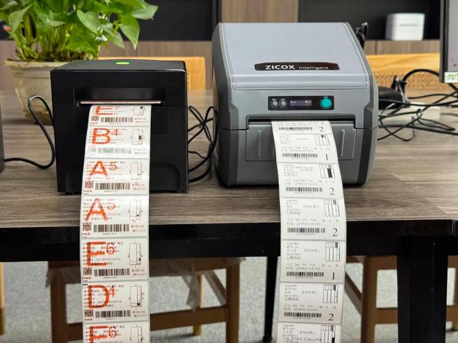 湿纸巾擦拭热敏快递单效果对比图