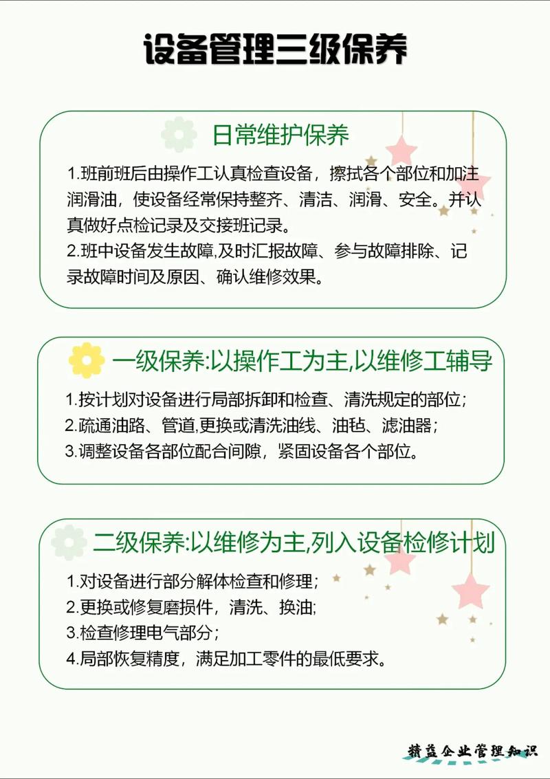 日常维护的几个小细节，能让设备多用三年
