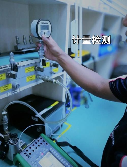 计量实验室台式温度校验仪校准工作图