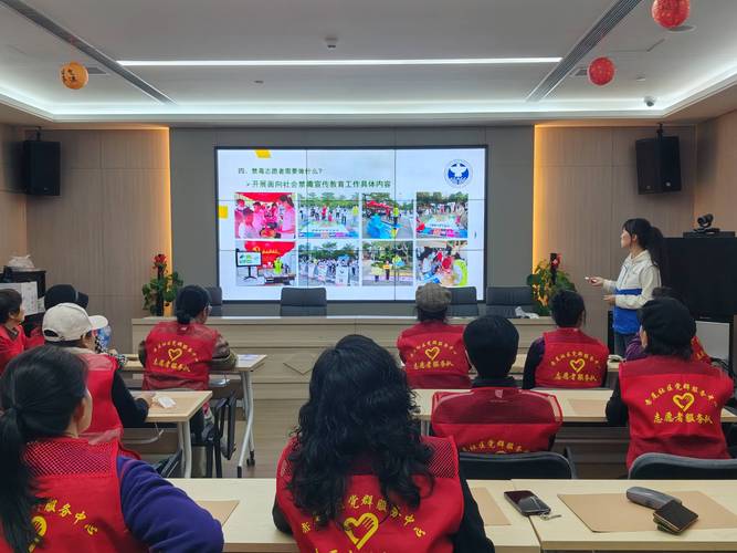民间文保志愿者正规培训现场图