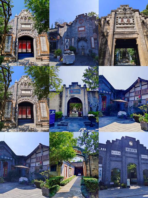 安仁古镇民国公馆街景