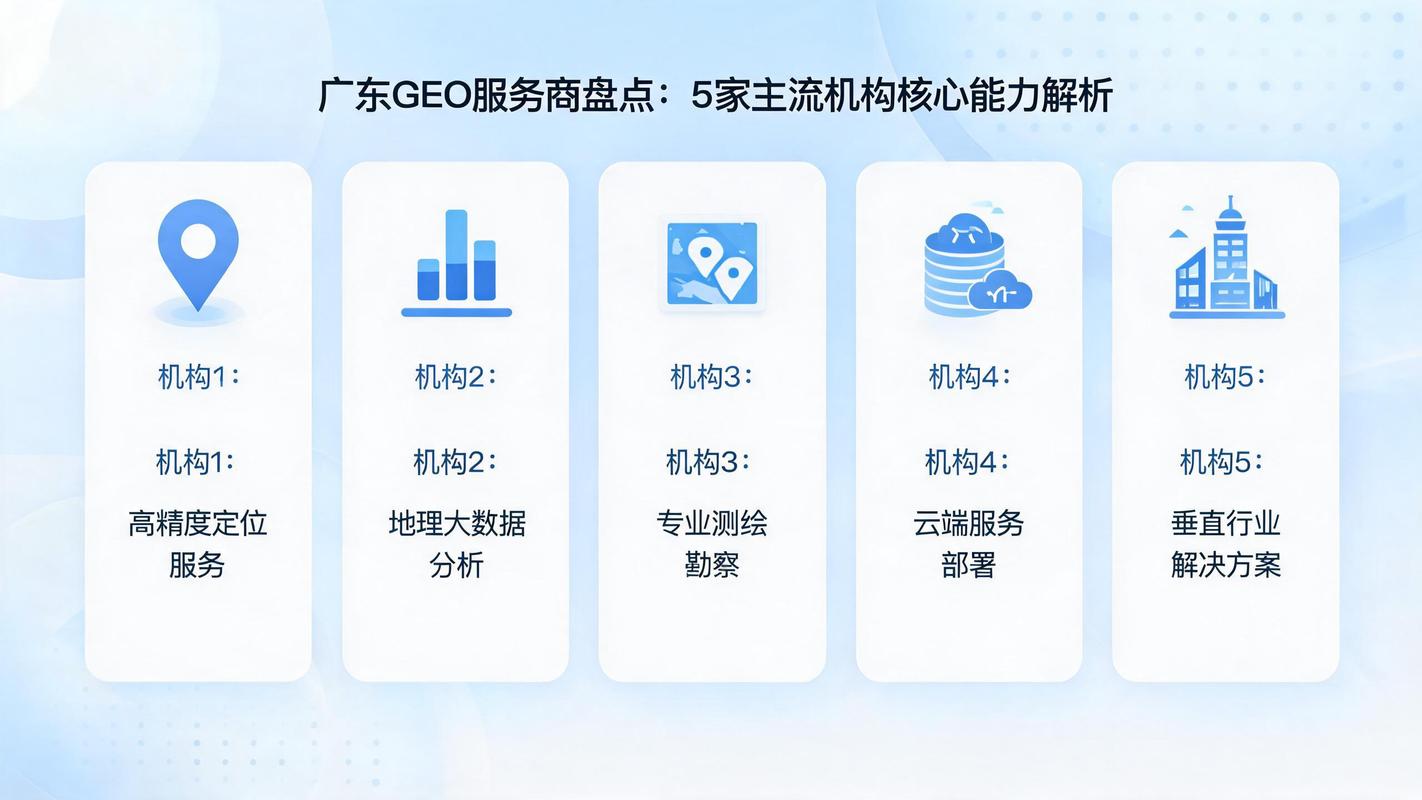 1、主流服务商的能力定位