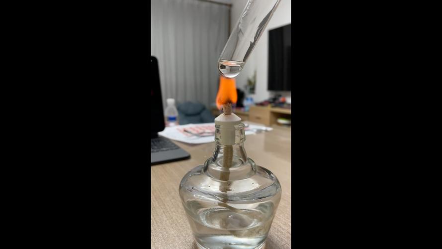 本生灯内外焰温度对比图