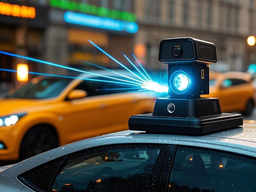 工业AGV车载激光雷达安装现场